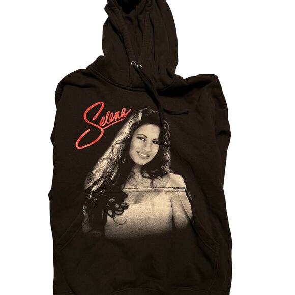 GUC Unisex Adult Size Small Selena Hoodie Black Sweatshirt - Picture 1 of 6